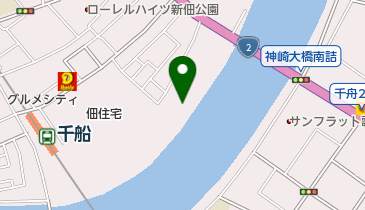 公文式佃教室の地図画像