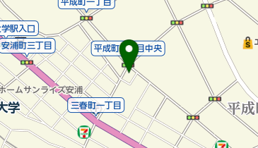 公文式平成町教室の地図画像