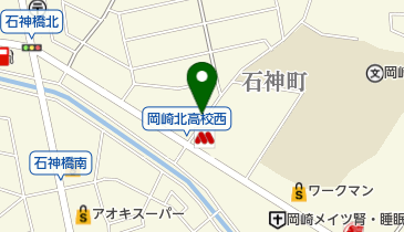 公文式石神教室の地図画像