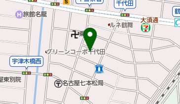 公文式千代田教室の地図画像