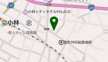 公文式小林本町教室の地図画像