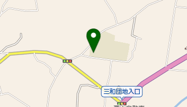 公文式日田三和教室の地図画像