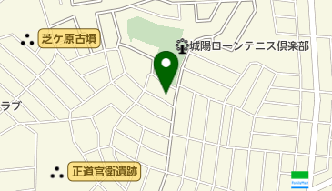 公文式城陽深谷教室の地図画像