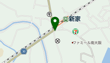 公文式新家駅前教室の地図画像