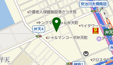 公文式弁天教室の地図画像