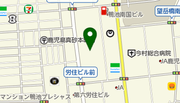 公文式鴨池ニュータウン教室の地図画像