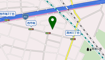 公文式西市場教室の地図画像