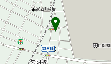 公文式銀杏町教室の地図画像