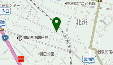 公文式勝浦朝日教室の地図画像