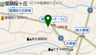 公文式聖蹟桜ケ丘教室の地図画像