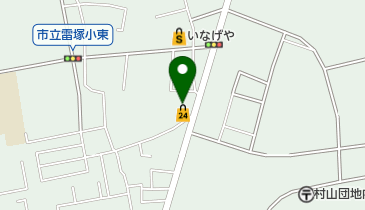 公文式学園3丁目教室の地図画像