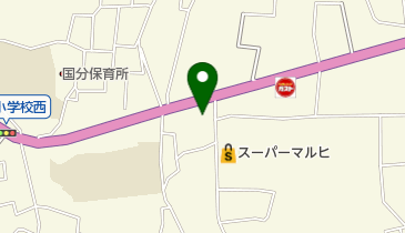 公文式国分本町教室の地図画像