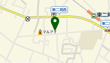 公文式東二見教室の地図画像