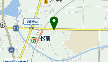 公文式松前駅前教室の地図画像