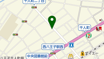 公文式千人教室の地図画像