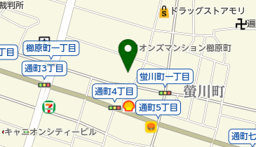 公文式櫛原教室の地図画像