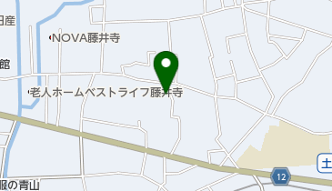 公文式藤井寺林教室の地図画像