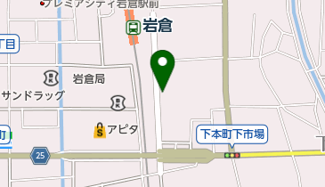 公文式岩倉駅前教室の地図画像