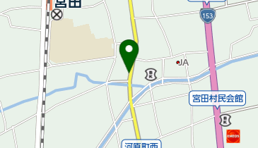 公文式宮田中央教室の地図画像