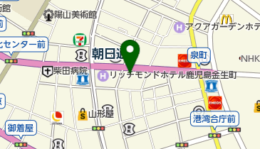 公文式名山教室の地図画像