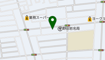 公文式岩名教室の地図画像