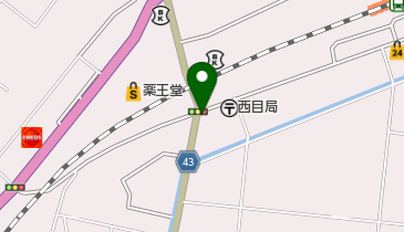 公文式西目教室の地図画像