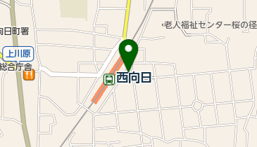 公文式西向日駅前教室の地図画像