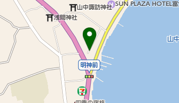 公文式山中湖教室の地図画像