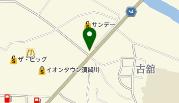 公文式古舘教室の地図画像