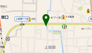 公文式上坂部教室の地図画像