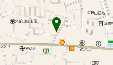 公文式久御山東教室の地図画像