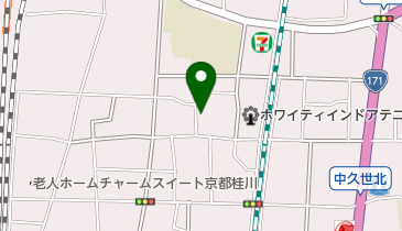 公文式久世西小学校前教室の地図画像