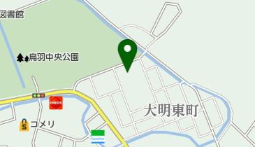 公文式安楽島教室の地図画像