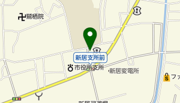 公文式新居町教室の地図画像
