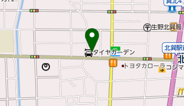 公文式北巽教室の地図画像