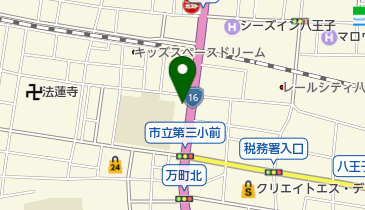 公文式寺町南教室の地図画像