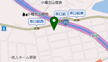 公文式茶臼前交差点教室の地図画像