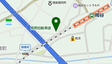 公文式岡谷駅西教室の地図画像