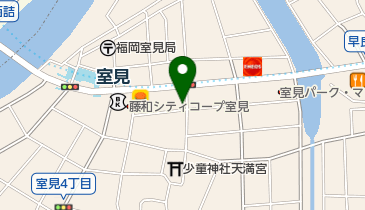 公文式室見4丁目教室の地図画像