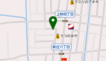 公文式上林教室の地図画像