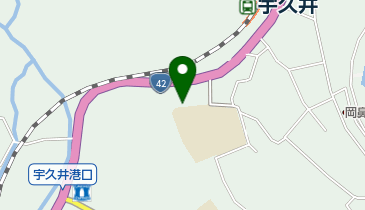 公文式宇久井小前教室の地図画像