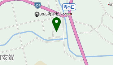 公文式波賀教室の地図画像