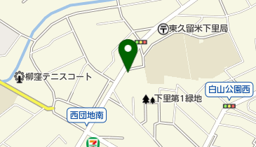 公文式下里教室の地図画像