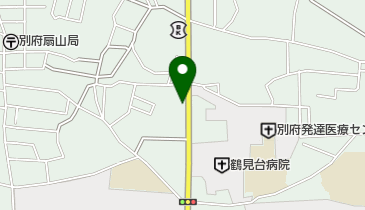 公文式別府鶴見教室の地図画像