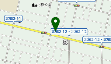 公文式北郷通12丁目教室の地図画像