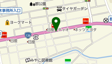 公文式都町3丁目教室の地図画像