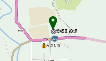 公文式美郷町教室の地図画像