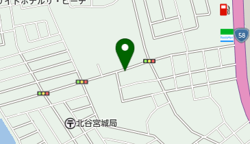 公文式北谷浜川教室の地図画像