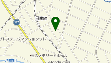 公文式宮崎恒久教室の地図画像