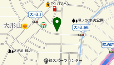 公文式滝ノ水中央公園教室の地図画像